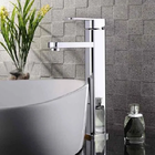 Torneira Banheiro Reta Alta Monocomando Misturador Quente e F