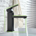 Torneira Banheiro Reta Baixa Monocomando Misturador Quente e