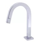 Torneira Banheiro Slim Tube Quadrada Baixa Cromada Cromado