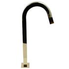 Torneira Bica Alta Banheiro Gold Dourado 1/4 De Volta Tube