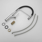 Torneira Bica Alta Espaçokb Ke-6879 Monocomando Preto