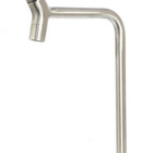 Torneira Bica Alta Link1198 Inox Escovado 304 Cuba Lavatório