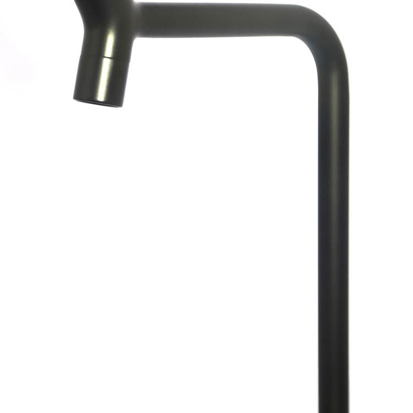 Torneira Bica Alta Link 1198 Inox 304 Cuba Lavatório Black