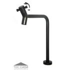 Torneira Bica Alta Link 1198 Inox 304 Cuba Lavatório Black