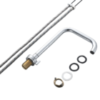 Torneira Bica Alta Para Cozinha Água Quente Fria Monocomando