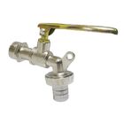 Torneira Bica Jardim Com Anti Furto Cadeado D'agua Metal Vara