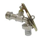 Torneira Bica Jardim Com Cadeado Fechadura Metal Anti Furto D