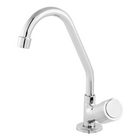 Torneira Bica Movel Abs Cromada Pia Mesa 1167 C-40 1/4 Volta