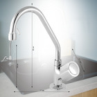 Torneira Bica Móvel Alta 1/4 De Volta - Bancada - C40