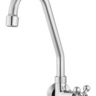 Torneira Bica Móvel Alta 1/4 De Volta - Parede - C33