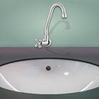 Torneira Bica Móvel Alta 1/4 De Volta - Parede - C33 Casagran