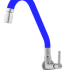 Torneira Bica Móvel Arejador Articulado Parede Blue Color Lx