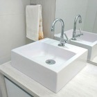 Torneira Bica Móvel Banheiro Metal Luxo 1/4 De Volta