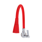 Torneira Bica Movel Top Flex Gourmet Parede 8300 Vermelha C-70
