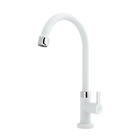 Torneira Blukit De Bancada Confort 1/4 De Volta Branca