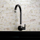 Torneira Blukit De Parede Confort 1/4 De Volta Preta