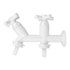 Torneira Branca Tigre Cross Para Tanque/máquina De Lavar