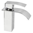 Torneira Cascata Baixa Cromado Misturador Monocomando