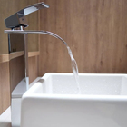 Torneira Cascata Banheiro Misturador Monocomando Alta