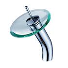 Torneira Cascata Banheiro Misturador Monocomando Alta Cromada