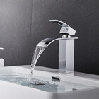 Torneira Cascata Banheiro Misturador Monocomando Luxo Baixa