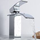 Torneira Cascata Banheiro Quadrada Monocomando Misturador Agu