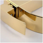 Torneira Cascata Inox Monocomando Dourado Lavabo Luxo Banheir