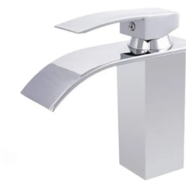 Torneira Cascata Monocomando Quente E Fria Para Lavatorio