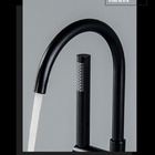 Torneira Chão Duchinha Gourmet Banheira Preto Fosco Elegante