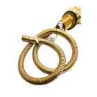 Torneira Chianti Cozinha Vintage Com Bico Extensor Dourado