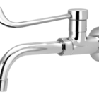 Torneira Clinica Hospitalar Parede Fixa Alavanca Cotovelo