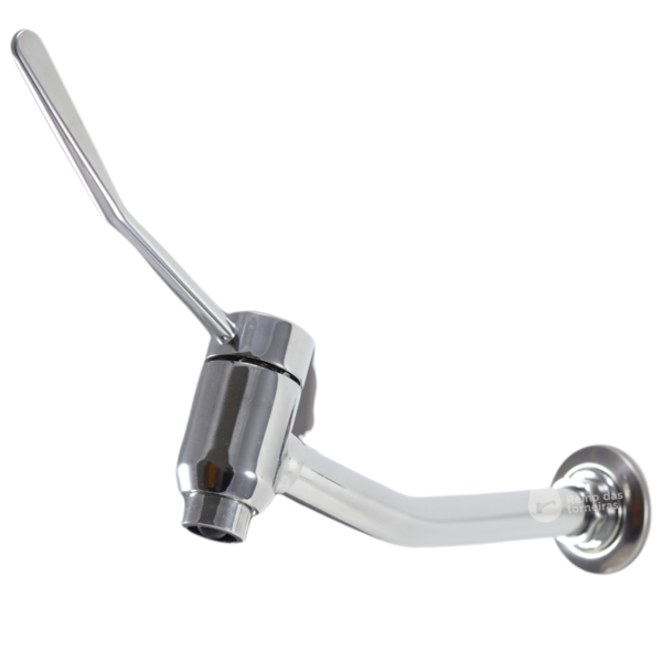 Torneira Clínica Hospitalar Parede Fixa Alavanca Cotovelo