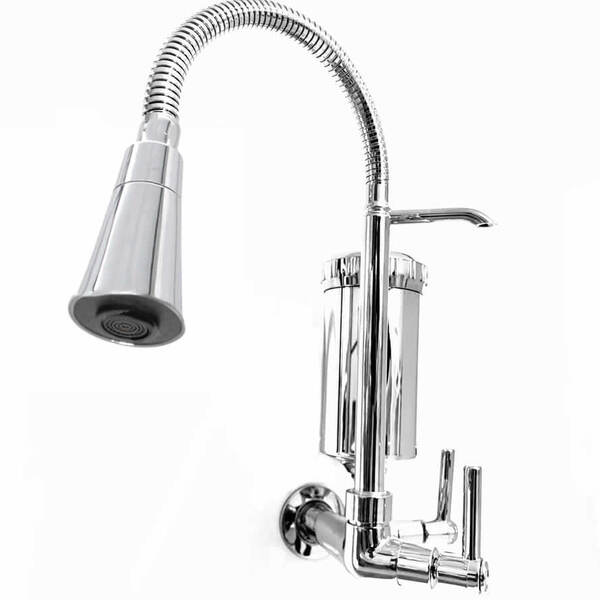 Torneira Com Filtro Cozinha Parede Gourmet Premium Cone