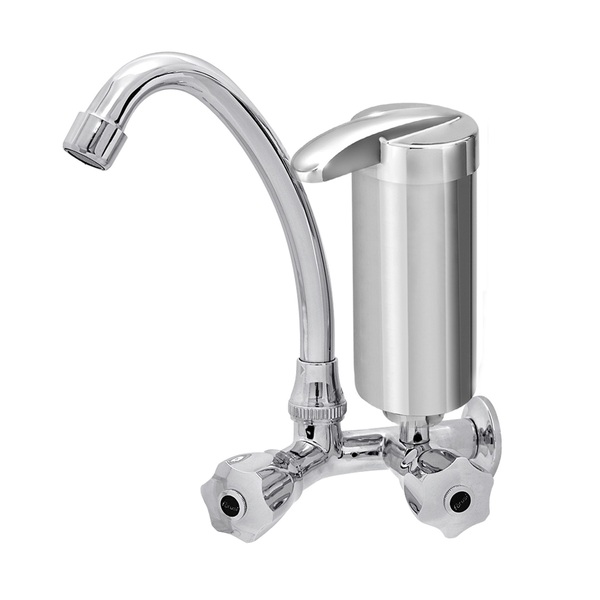 Torneira com Filtro de Parede para Cozinha com Bica Média Cromada C50 Forusi