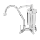 Torneira Com Filtro De Parede Cozinha Metal Cromado Bica Móve