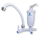 Torneira Com Filtro E Bica Giratória Branca Alavanca Ativi Fi