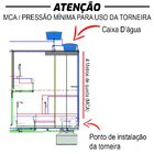 Torneira Com Filtro Gourmet Cozinha Bancada 1/4 Volta Flexíve