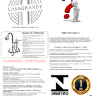 Torneira Com Filtro Gourmet Cozinha Bancada 1/4 Volta Flexíve