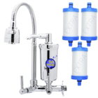 Torneira Com Filtro Gourmet Pia Cozinha De Parede + 3 Refil D