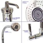 Torneira Com Filtro Gourmet Pia Cozinha De Parede Metal Cone