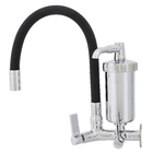 Torneira com Filtro Bica Alta Cromada e Preta Colors Flex Equation