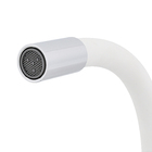 Torneira com Filtro Bica Alta Cromada e Branca Colors Flex Equation