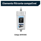 Torneira com Filtro para Pia de Cozinha Bica Alta Preta e Cromada Premium Equation