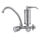 Torneira com Filtro para Parede de Cozinha Bica Alta Cromado Equation