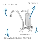 Torneira Com Filtro/purificador De Água Oliveira 2167 C-33 De