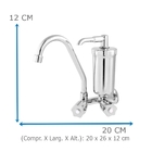 Torneira Com Filtro/purificador De Água Oliveira 2167 C-50 De