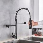 Torneira com Misturador monocomando gourmet cozinha mesa pret