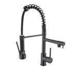 Torneira com Misturador monocomando gourmet cozinha mesa pret