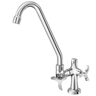 Torneira com Saída para Filtro Bica Alta Cromada New Pertutti Docol