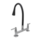 Torneira Conic Misturador Mesa Cozinha Preto Tubo Flexível 2